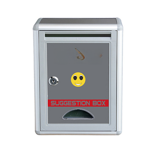 Buzón de sugerencias de aleación de aluminio para cartas y periódicos, montado en la pared, antidelincuencia y antimaldad, buzón de informes con cerradura, buzón de donaciones, buzón de dedicatorias