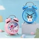 thumbnail image 2 of Reloj despertador para dormitorio de 4 pulgadas, reloj despertador de metal, decoración del hogar para estudiantes, reloj de escritorio, Panda azul, 2 of 4