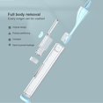 thumbnail image 3 of Mini Toothbrush Case Travel Folding Toothbrush Toothpaste Organizer with Brush Head for Hiking Camping Storage Box (Blue), 3 of 9