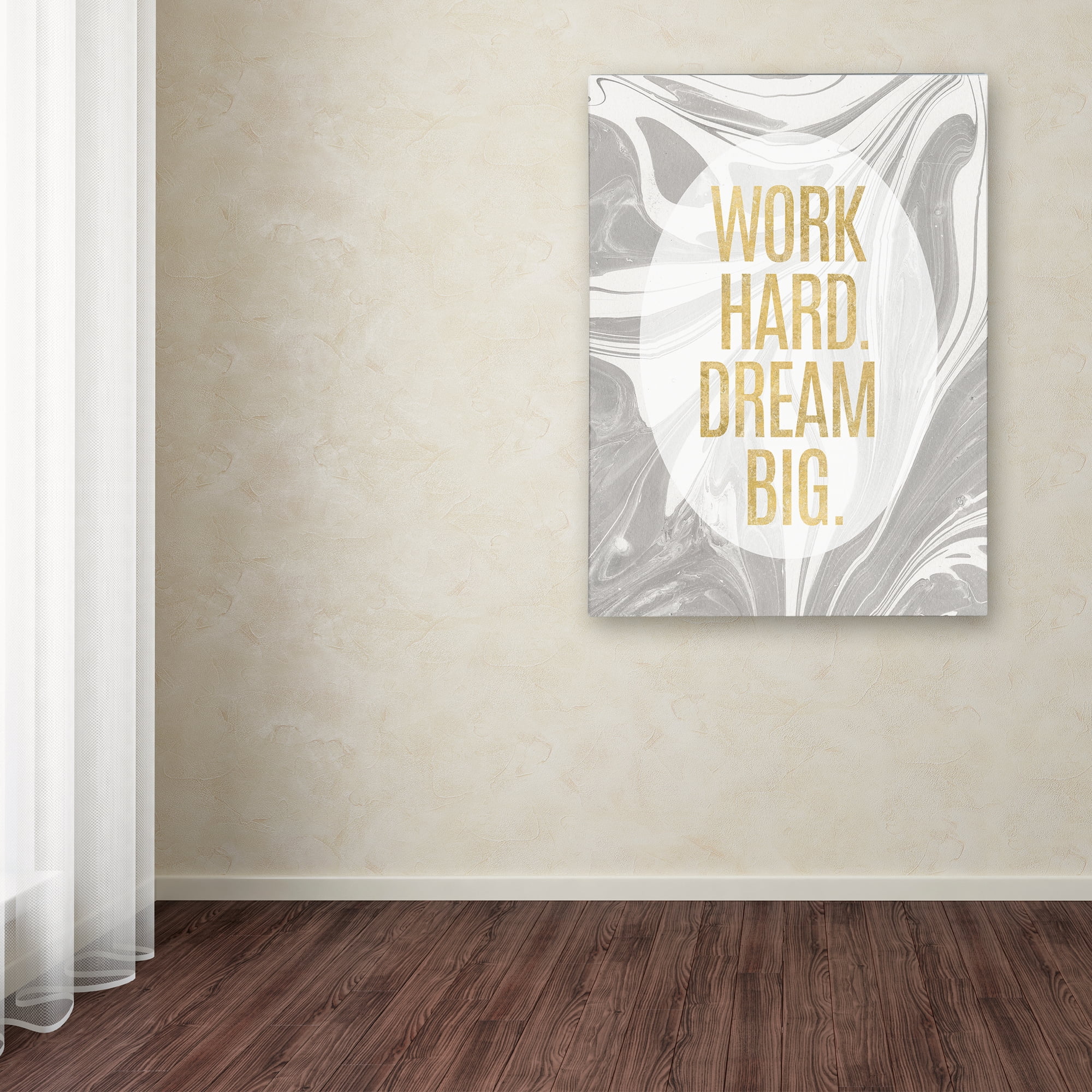Trademark Fine Art 'Let's Go for the Gold II' Canvas Art by Wild Apple Portfolio