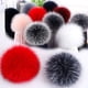 thumbnail image 2 of Bola de Pelo de zorro de imitación, pompón de felpa, llavero de teléfono, colgante de bolsa, joyería de lana, sombrero de punto, accesorios de piel de lujo Diy, 2 of 4