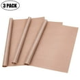 thumbnail image 1 of 3 Pack Teflon PTFE Sheets for Non-Stick Heat Press Transfer Paper 33 x 40cm Reusable Heat Resistant Heat Transfer Paper Craft Mat, 1 of 5