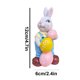 thumbnail image 3 of Decoraciones de Pascua, adornos de Pascua, regalos de Pascua, estatua de huevo de Pascua, decoración para el hogar y el jardín, figura de resina con huevo, artículos decorativos, 3 of 6