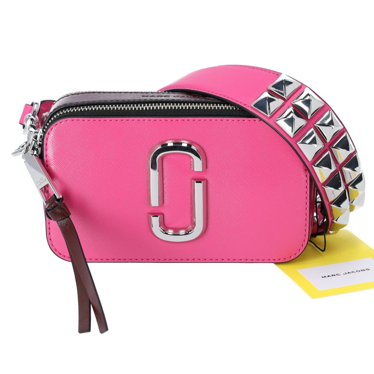 Marc Jacobs The Snapshot Bag Studded Saffiano Leather Marc Jacobs The Snapshot Bag Studded Saffiano Leather
