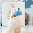 thumbnail image 5 of YaoZQ Blue Dog Squeaky Toy, Interactive Plush for Puppies, Funny Fetch Play & Boredom Relief, 9.45x5.51in, 5 of 5