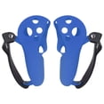 thumbnail image 2 of VR Couvercle de Poignée de Contrôleur, Silicone Souple Réglable Couvercle de Poignée de Contrôleur Trou Précis pour le Jeu Noir, Rouge, Gris Clair, Bleu, 2 of 8