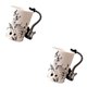 thumbnail image 1 of Bearachild Taza de té blanca Tamaño portátil y taza de cerámica fácil de limpiar para los amantes del té Opciones de capacidad Taza de jugo Guitarra negra 1 10x7.5 cm 2Conjunto, 1 of 1