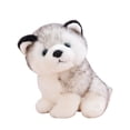 thumbnail image 2 of MMJ 9.45 Inch Stuffed Animals Husky Plush Toy Realistic Soft Cotton Lifelike Cuddly Companion Collectible Gift, 2 of 6