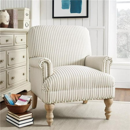 Dorel Living Jaya Accent Chair, Beige