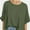 Army green, variant on Oversized Tshirts for Women Summer Short Sleeve Casual Basic Tee Tops Loose Fit Shirts