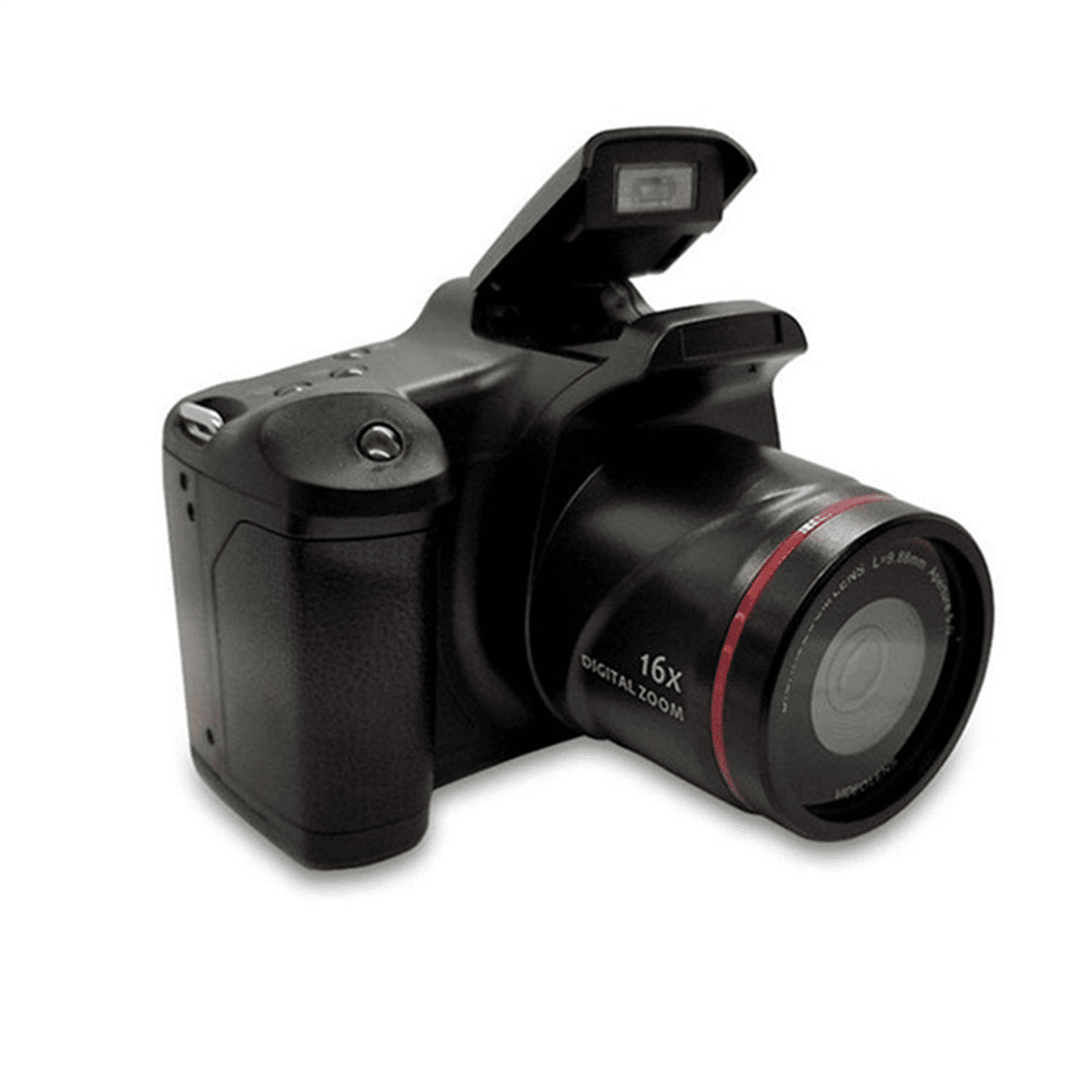 2X Digital Camera Vlog Camera Photography 16X Digital Zoom 720P HD SLR Camera Anti-Shake Photo Cameras for Live Stream