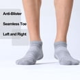 thumbnail image 4 of Calcetines FITRELL para Hombre Paquete de 6 para Correr Tobilleros con Almohadilla, 4 of 9