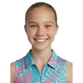 thumbnail image 5 of Birdie Bound Girls Leaves Polo Shirt, Sizes 4-16, 5 of 5