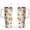 Cameosa-39, variant on 40oz Colorful Botanical Mushroom Stainless Steel Flip Straw Tumbler Spill Proof Travel Cup Double Wall Vacuum Insulated Coffee Mug with Top Handle