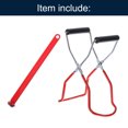 thumbnail image 3 of Uxcell 2 Pcs Canning Supplies, Canning Tool Kits for Canning Pot, Red, 3 of 7