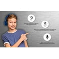 thumbnail image 4 of eKids Children's Bluetooth Noise-Canceling Over-Ear Headphones, Blue, eK-B50B.EXv0, 4 of 6