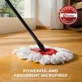 thumbnail image 4 of Recambio para mopa O-Cedar EasyWring Spin de microfibra (paquete de 4), 4 of 8