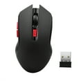 thumbnail image 1 of YWYT G817 Wireless 2.4G Wireless Gaming 2400DPI 6 Buttons Optical Ergonomic with USB Receiver for PC Laptop, 1 of 7