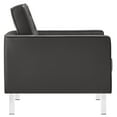 thumbnail image 5 of Loft Armchair and Ottoman Set in Silver Gray, 5 of 9