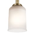thumbnail image 5 of 43674NBR Kichler Lighting Shailene - 1 light Mini Pendant - 4.25 inches wide-Natural Brass Finish    -Traditional Installation, 5 of 7