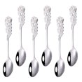 thumbnail image 4 of Shisuyan Rose Design Spoons Silver 6Pack 5.1X1X0.04In, 4 of 8