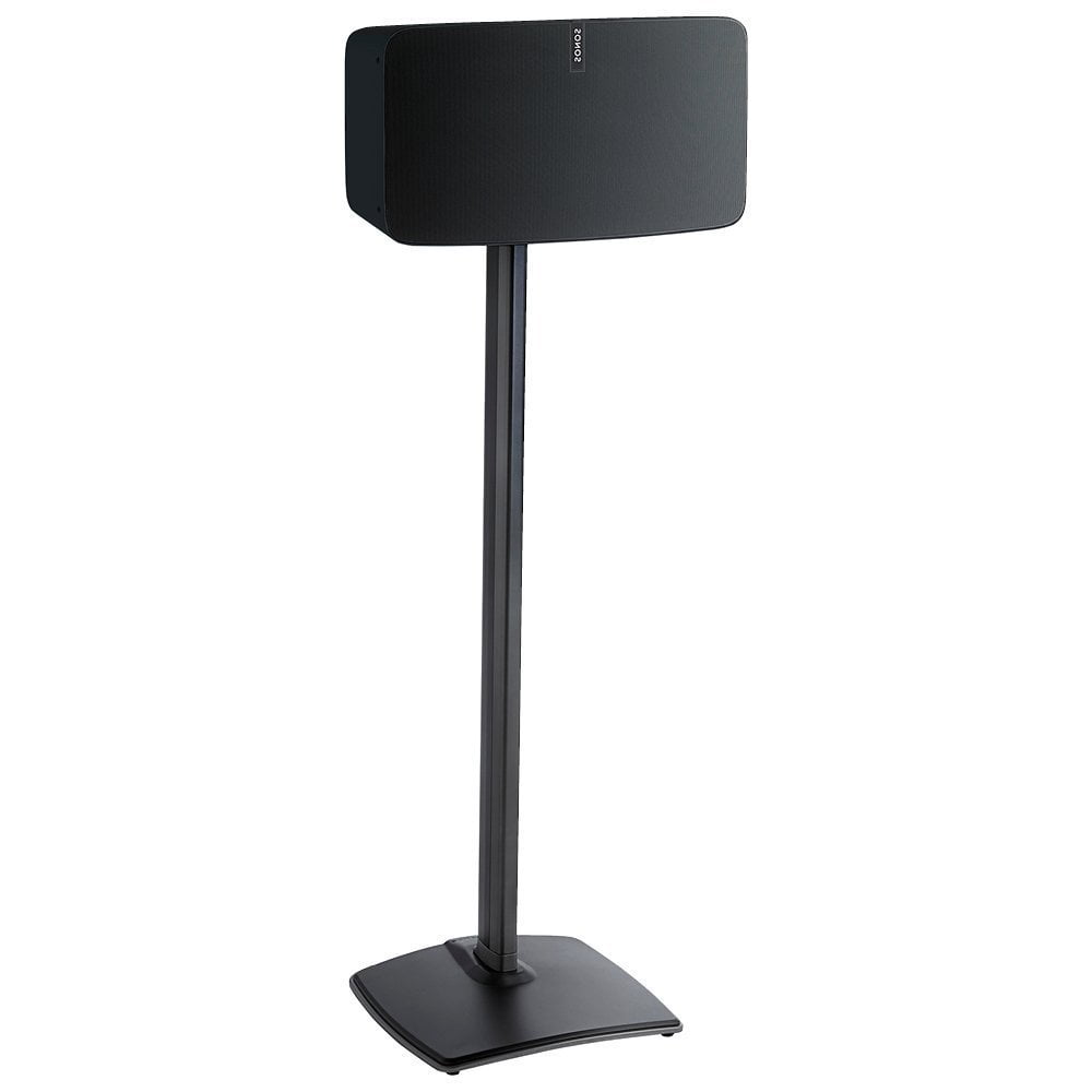 SNSWSS51B1 Sanus Speaker Stand for Sonos Play5 Audio Enhancing Design for Vertical & Horizontal