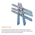 thumbnail image 2 of Speravity 20 piezas T118AF T-Shank Blades, hojas de sierra de calar multifuncionales, juego de hojas de sierra firme de Metal, herramienta de corte de Herramientas y ferretería Speravity TO003116-00, 2 of 6