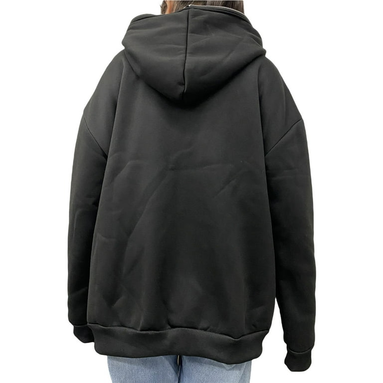 Full zip hoodie over face cheap plain