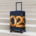 thumbnail image 4 of Cauagu 2025 Happy New Year 6 Print Travel Luggage Cover,Travel Dust-proof Suitcase Cover Softside Suitcase Protector for 18-32inch,Not Included Suitcase, 4 of 8