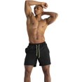 thumbnail image 4 of HAHDAXIA Men's Swim Trunks Swimwear Sports Shorts with Pockets, 4 of 7
