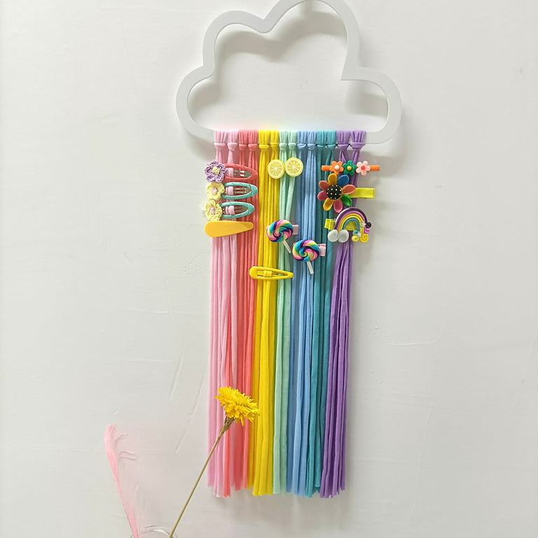 Rainbow Hanging Decoration, Pastel Rainbow, Clouds, Pastel Decor, Girls  Room, Rainbow Wall Hanging, Nursery, Girls Room, Pink, Baby Gift 