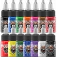 thumbnail image 2 of Tattoo Ink Set 1/2 oz (15ml) Blue + 3RL 40PCS Blue Needles Cartridge, 2 of 8