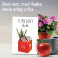 thumbnail image 5 of NobleWorks Funny Retirement Greeting Card with 5 x 7 Inch Envelope (1 Card) Co-Worker, Good Luck Don't Leave C8225RTG, 5 of 6