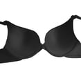 thumbnail image 5 of AHTJRT Women's Full Coverage Bras Supportive Comfy Soft Bralettes Wtih Adjustable Straps Racerbacks Seamless Tshirt Bra Black#01 XL, 5 of 6