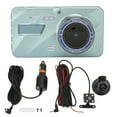 thumbnail image 2 of Dual Dash Cam, 4in Screen, 1080P, G Sensor, 170 Wide Angle View Lens,Recording, Motion Detection, DVR, for Safe Driving, for Car, DC 5V 1A, 2 of 7