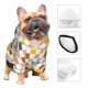 thumbnail image 3 of Fotbe Colorful Checkered 1 Sudadera con Estampado para Perros Pequeños – Suéter con Capucha para Mascotas, Tela Suave de Forro Polar con Bolsillo-XX-Large, 3 of 7