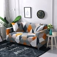 thumbnail image 3 of Elastic Dustproof Slipcover Sofa Cover Cushion Protector (For Loveseat), 3 of 5