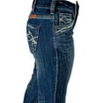 thumbnail image 2 of Cowgirl Tuff Western Jeans Womens Barbed Wire 31 Long Dark Wash JBTARE, 2 of 4