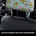 thumbnail image 6 of 2 PCS Car Headrest Cover, Cute Avocado Pink Love Blue Soft Car Seat Head Rest Cover Protector Interior Car Accessories Seat Covers for Cars Truck Auto Only Covers, 6 of 8