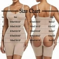 thumbnail image 3 of Viluyesy Shapewear for Womens, Butt Lifter Tummy Control V Neck Seamless Comfort Sculpting Bodysuit Coffee XL, 3 of 4