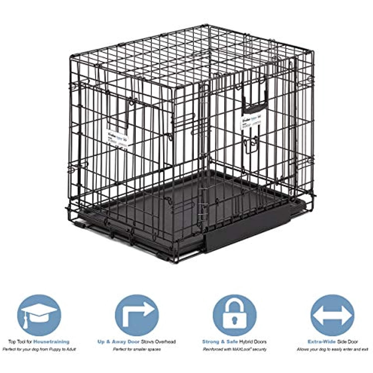 Midwest 24" Ovation Double Door Training Crate