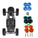 thumbnail image 1 of Ounissouiy Adaptador de cubo hexagonal de rueda de 12mm, 4 piezas, 5mm de espesor para Axial Rock Racer AX90026, piezas mejoradas Desert Kits de construcción modelo Naranja, 1 of 6