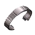 thumbnail image 4 of Accesorios de correa de reloj acero inoxidable 202 material chapa de acero correa cinco cuentas 18 20 22 mm piezas de correa, 4 of 4