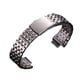 thumbnail image 3 of Accesorios de correa de reloj acero inoxidable 202 material chapa de acero correa cinco cuentas 18 20 22 mm piezas de correa, 3 of 4