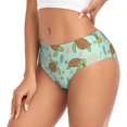 thumbnail image 2 of Balery Cute Sea Turtles Ropa Interior de Algodón para Mujer con Dibujo – Braguitas Cómodas y Elásticas, Estilo Clásico-Small, 2 of 6