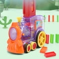 thumbnail image 1 of PENGXIANG Kids Train Toy Set Automatic Domino Train with Sound Kids Electric Stacking Toys Kids Creative Gift, 1 of 8
