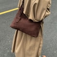 thumbnail image 6 of HUISZJ Shoulder Bag PU Leather Travel Handbag Large Capacity Messenger Purse for Women Work Shopping Travel (Coffee), 6 of 10