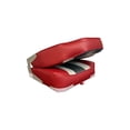 thumbnail image 3 of Horizon 1012-AEBC 19.25 in. Mid Back Fold Down Tracker Style Boat Seat, Red, Gray & Charcoal, 3 of 4