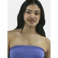 thumbnail image 3 of No Boundaries Seamless Textured Tube Top, Women's, 3 of 5