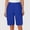 A no pocket_Blue, variant on Women's 2025 High-Waist Yoga Sleep Shorts – Stretch Slim Fit Breathable Pajama Pants for Summer Lounging, Home Gym & Casual Wear(with Pocket)
